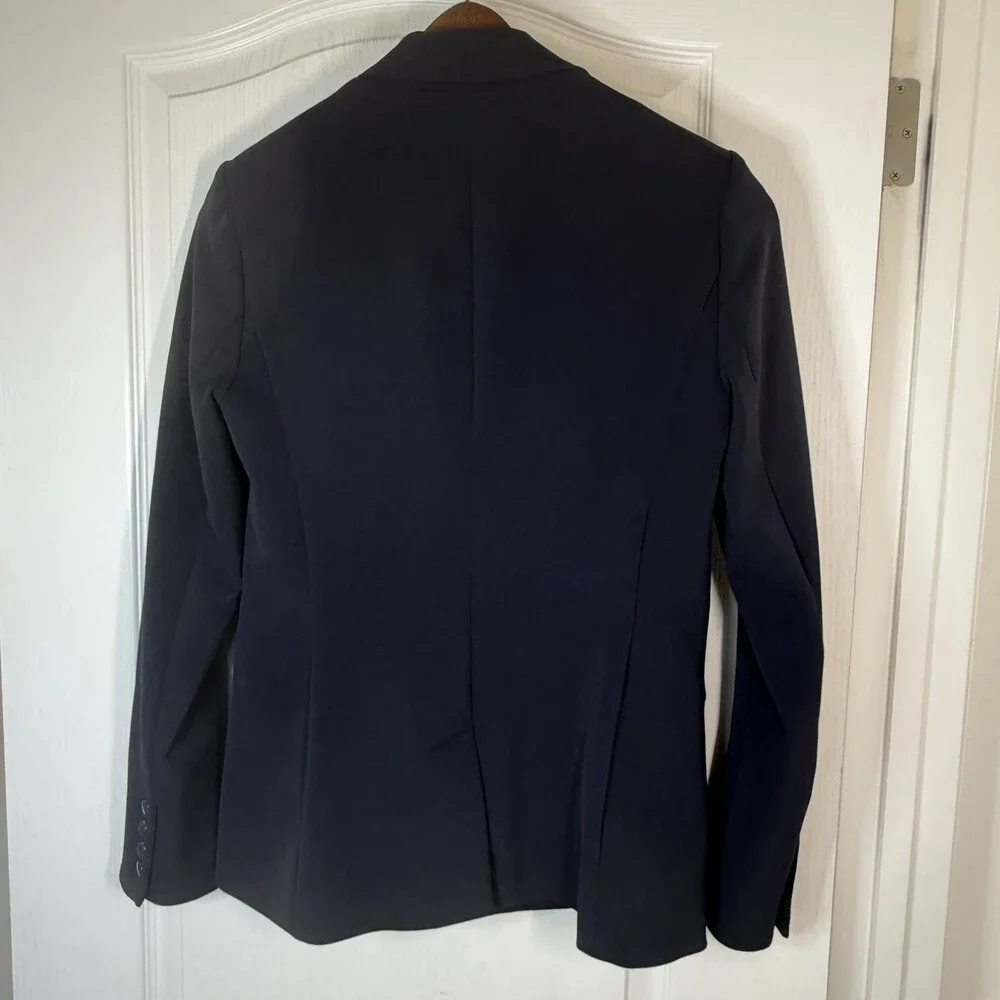 Veronica Beard Dickey Jacket Black Scuba Blazer Women’s Size 2 Designer Tailored